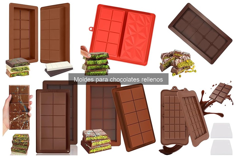 Mejores moldes para chocolates rellenos en 2023
