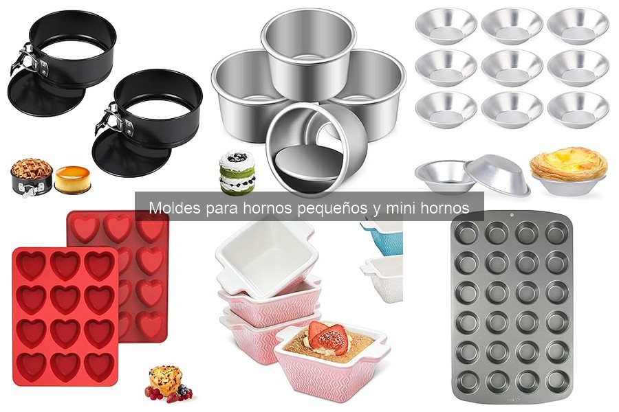 Mejores moldes para hornos pequeños: recomendaciones y tips