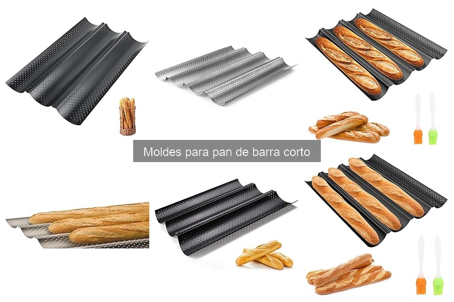 Mejores moldes para pan de barra corto en 2023