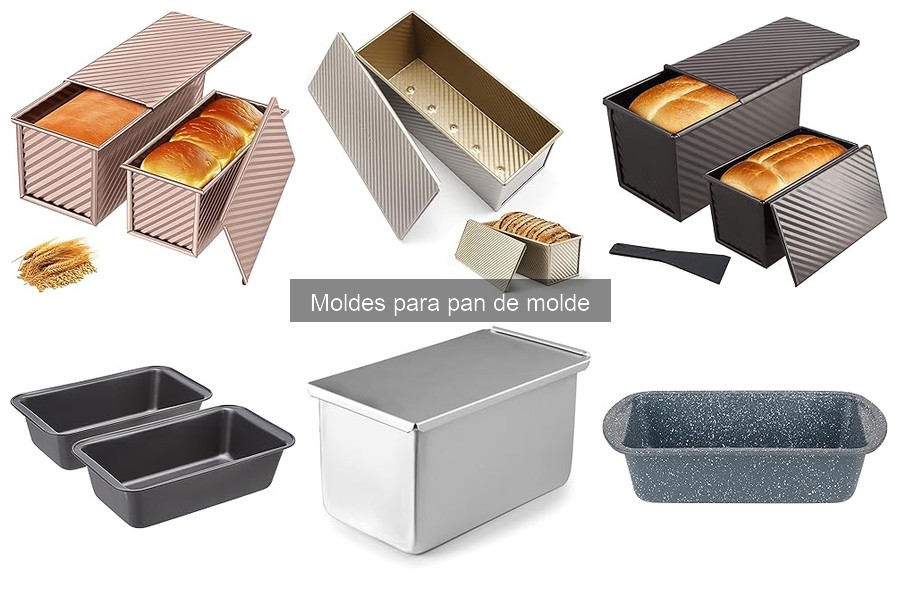 Mejores moldes para pan de molde para principiantes
