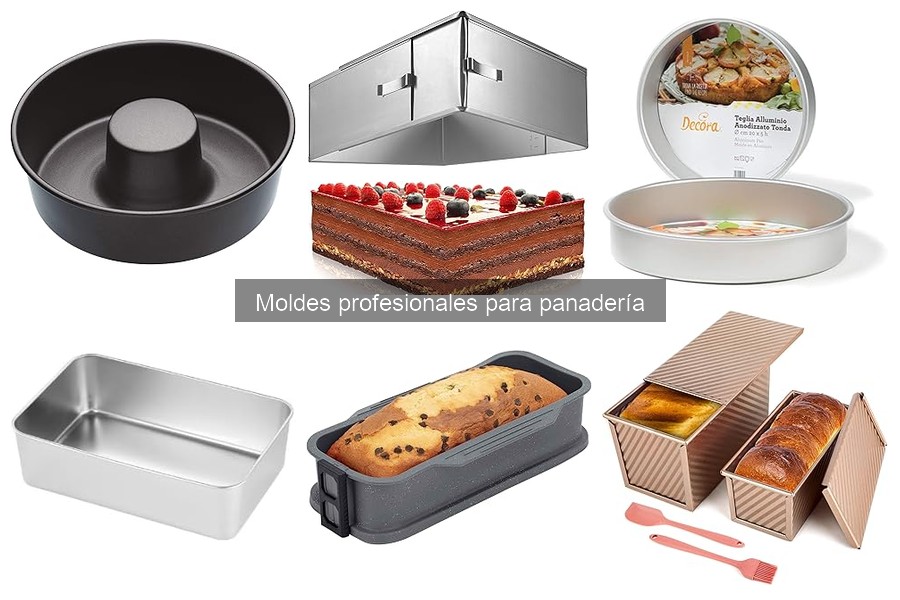 Mejores moldes para panadería según opiniones de usuarios