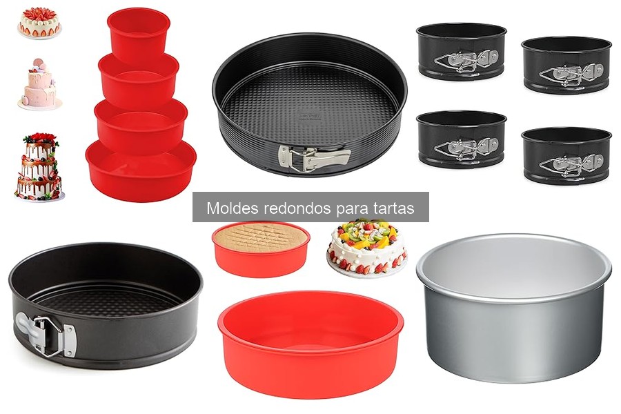 Mejores moldes redondos para tartas: comparativa 2023