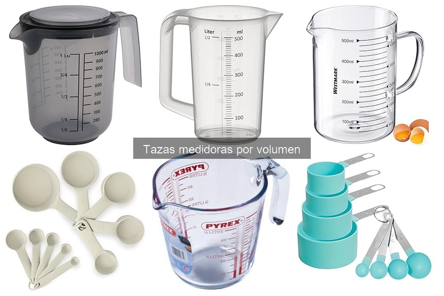 Mejores ofertas en tazas medidoras por volumen 2023