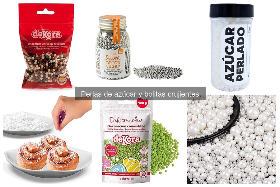 Mejores perlas de azúcar para decorar tartas: comparativa