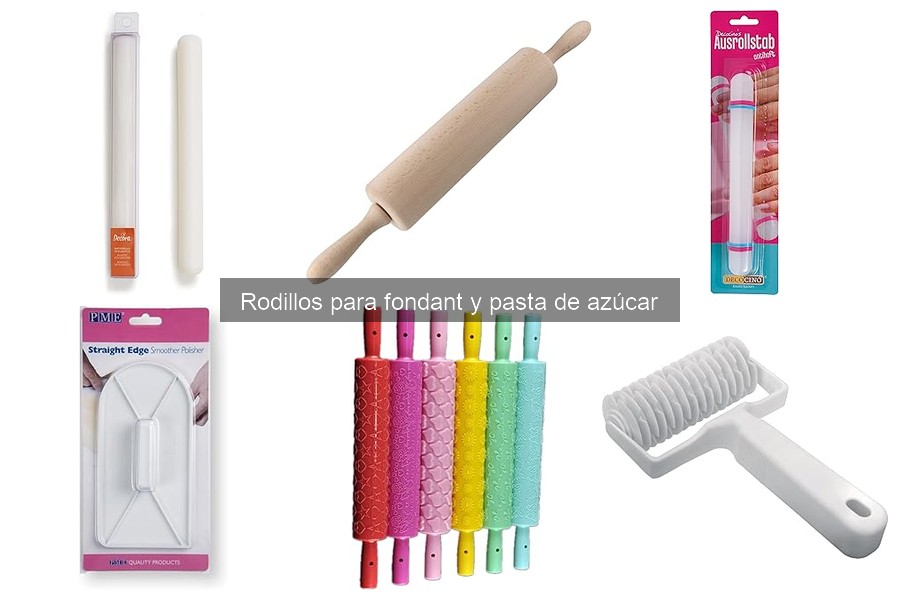 Mejores rodillos para fondant: opiniones y reseñas