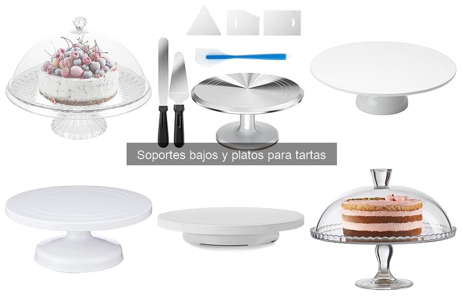 Mejores soportes bajos para tartas económicas en 2023
