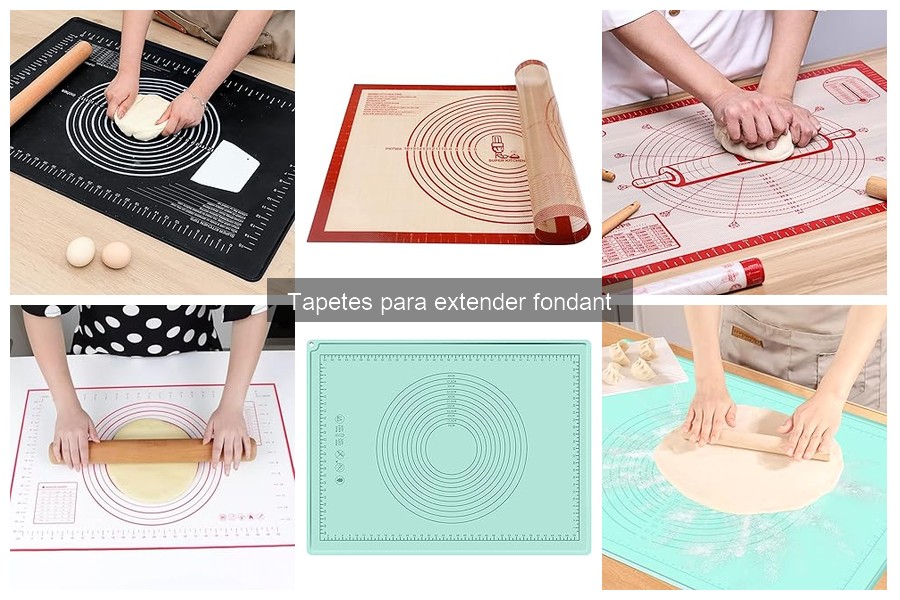Mejores tapetes para extender fondant para principiantes