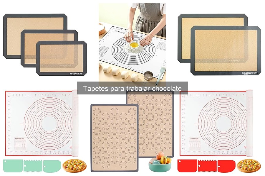 Mejores tapetes para trabajar chocolate para principiantes