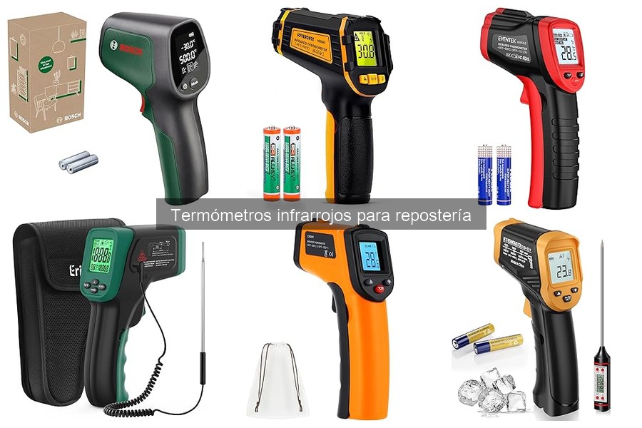 Mejores termómetros infrarrojos para repostería en 2023