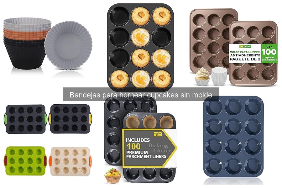 Mejores tiendas para comprar bandejas de cupcakes sin molde