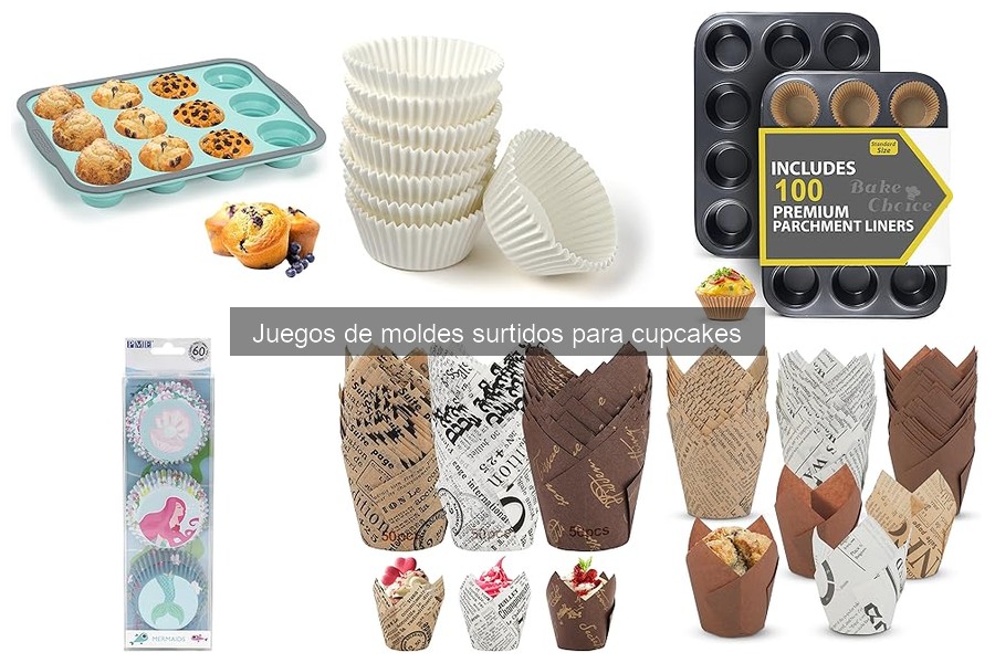 Mejores tiendas para comprar juegos de moldes de cupcakes