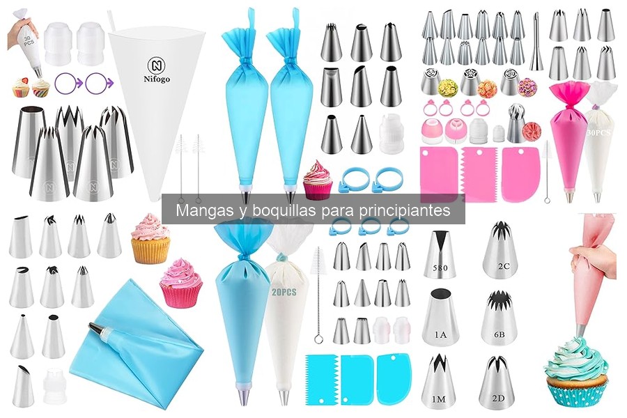 Mejores tiendas para comprar mangas y boquillas de repostería