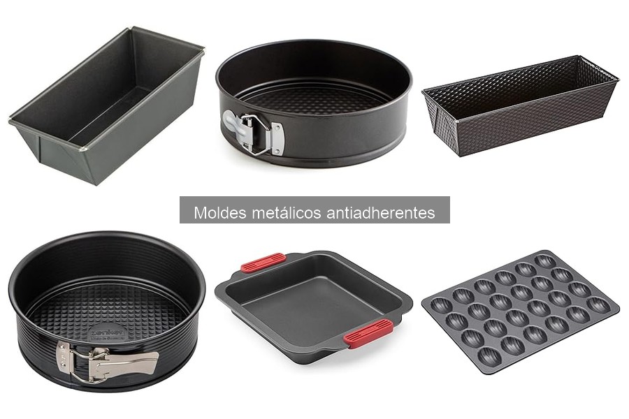 Mejores tiendas para comprar moldes metálicos antiadherentes
