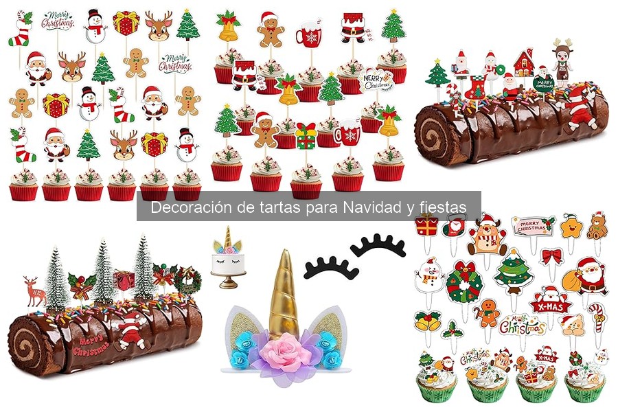 Mejores utensilios para decorar tartas navideñas