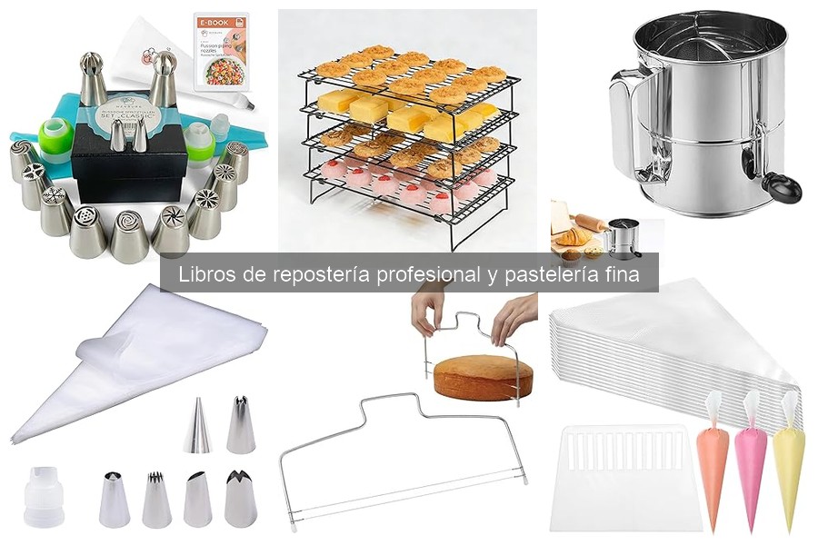 Métodos de aprendizaje en libros de repostería fina