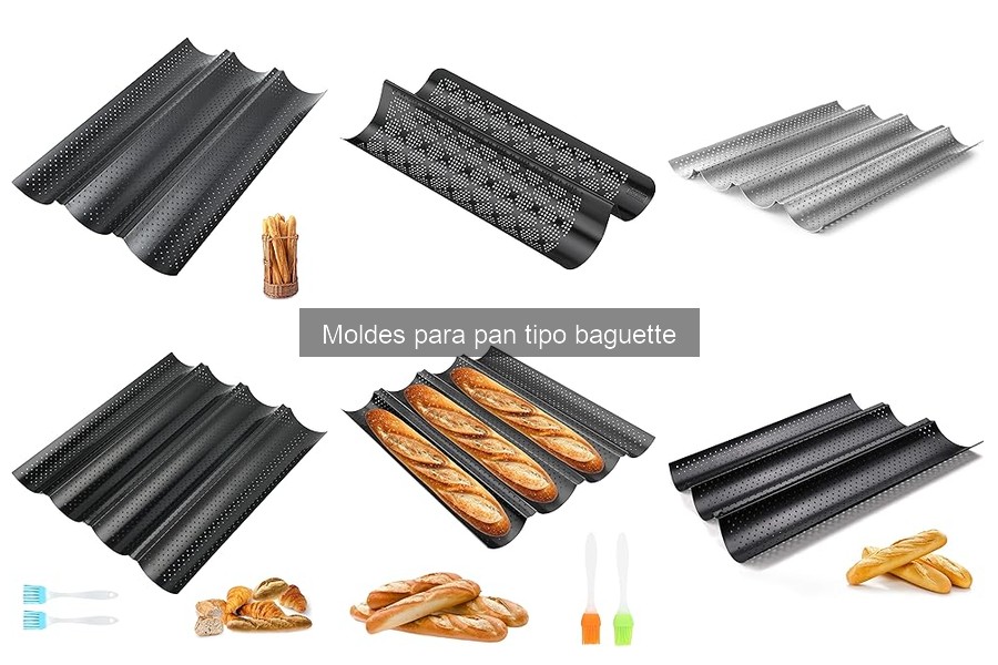 Molde para pan tipo baguette: ¿Qué es y cómo utilizarlo?