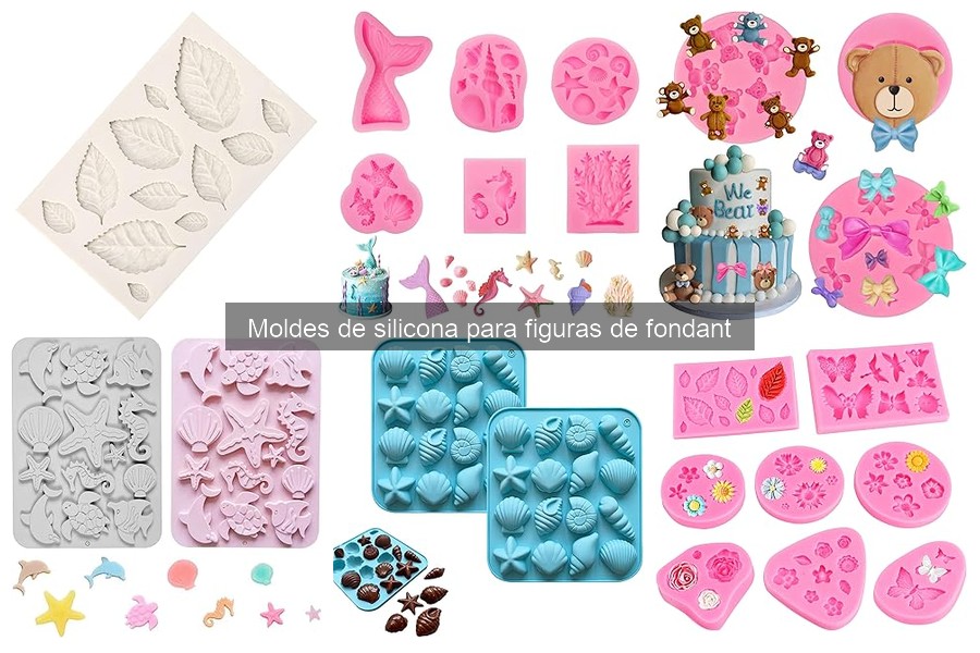 Moldes de silicona para fondant: ¿Qué son y cómo usarlos?