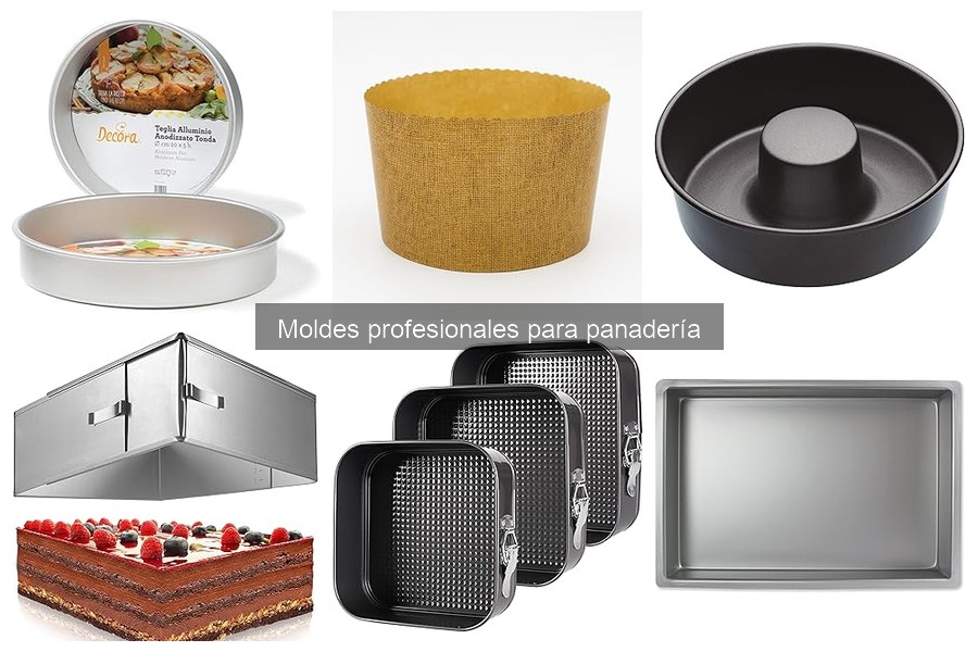Moldes para Panadería que Mejoran la Decoración de Tartas