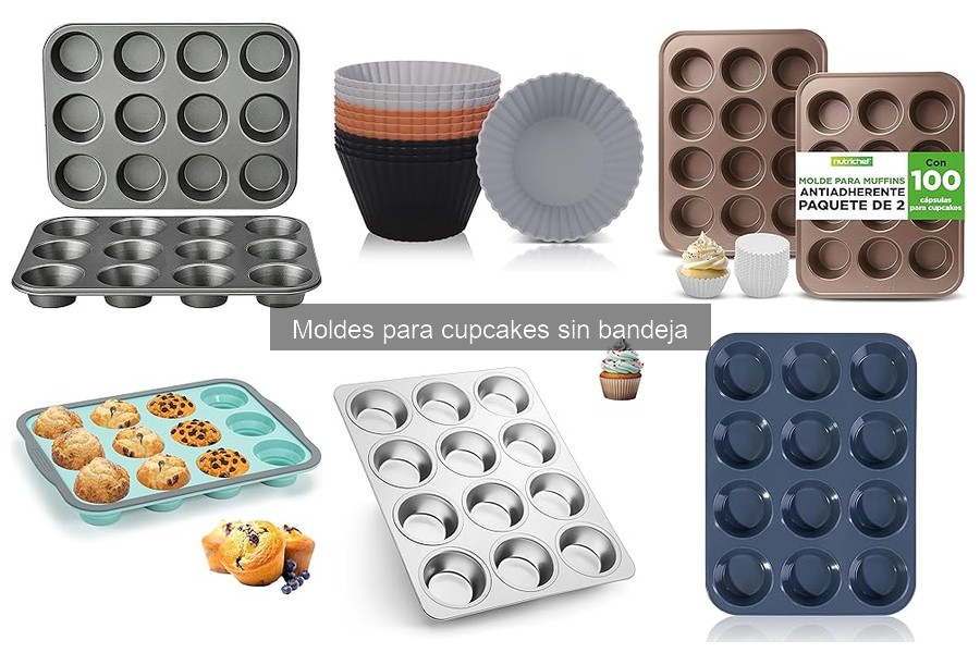 Ofertas en Moldes para Cupcakes Sin Bandeja - Descuentos 2023