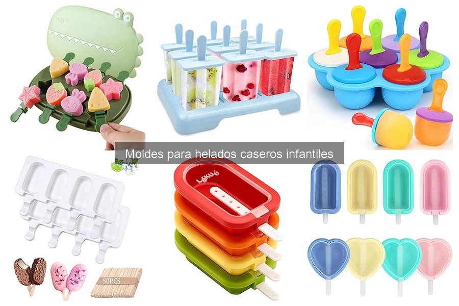 Ofertas irresistibles en moldes para helados infantiles
