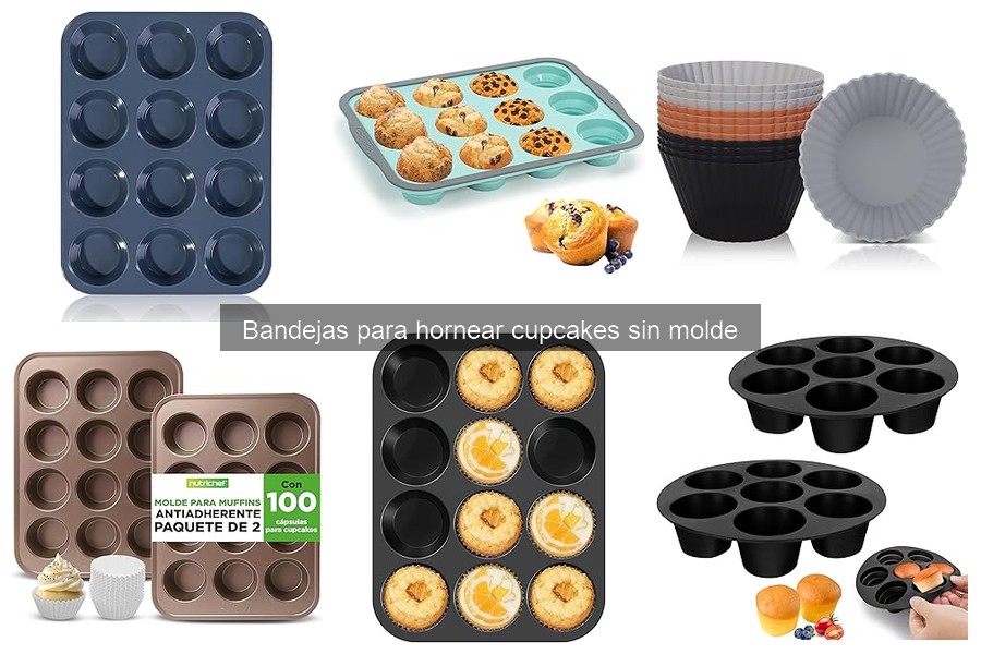 Opiniones de bandejas para hornear cupcakes sin molde
