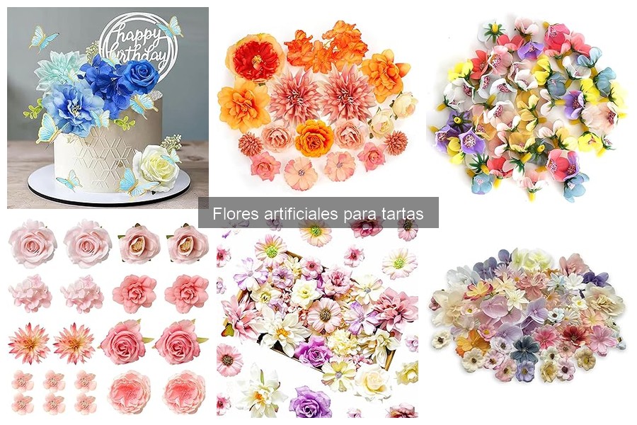 Opiniones sobre Flores Artificiales para Tartas: Pros y Contras