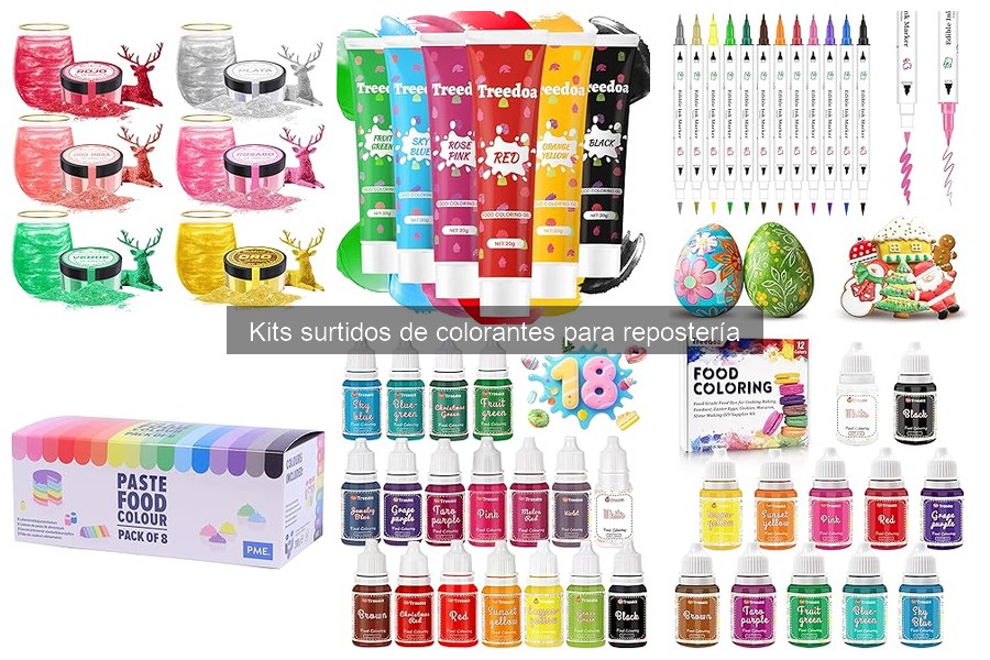 Opiniones sobre Kits de Colorantes para Repostería