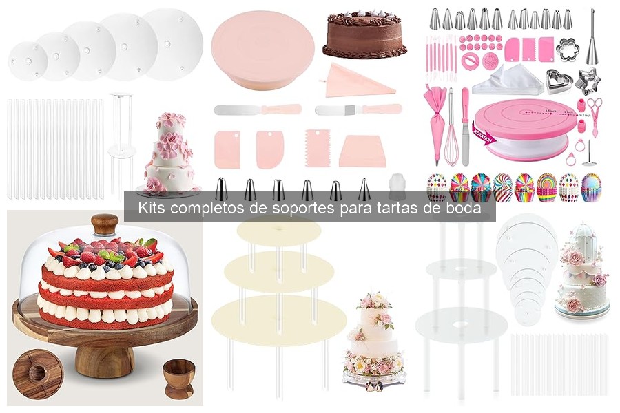 Opiniones sobre Kits de Soportes para Tartas de Boda