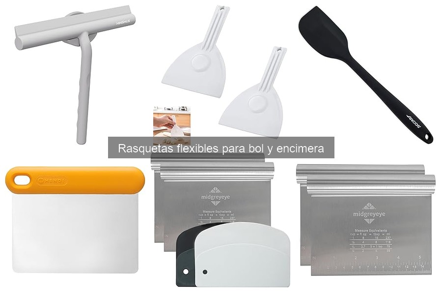 Opiniones sobre las mejores rasquetas flexibles en 2023