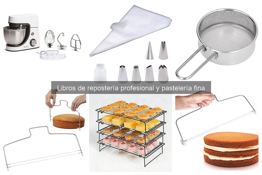 Opiniones sobre libros de repostería profesional y pastelería