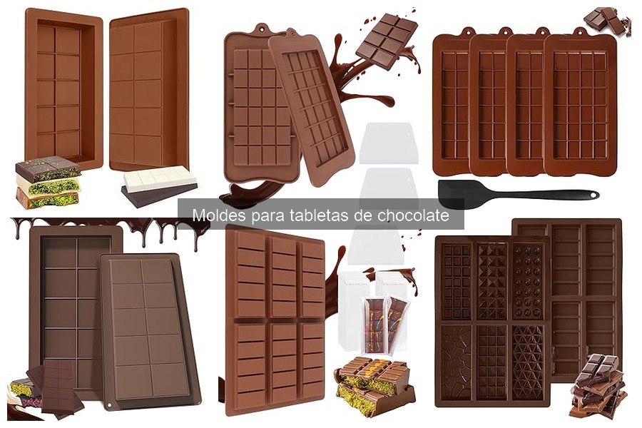 Opiniones sobre los Mejores Moldes para Tabletas de Chocolate