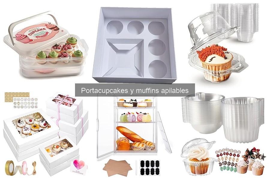 Opiniones sobre los mejores portacupcakes apilables