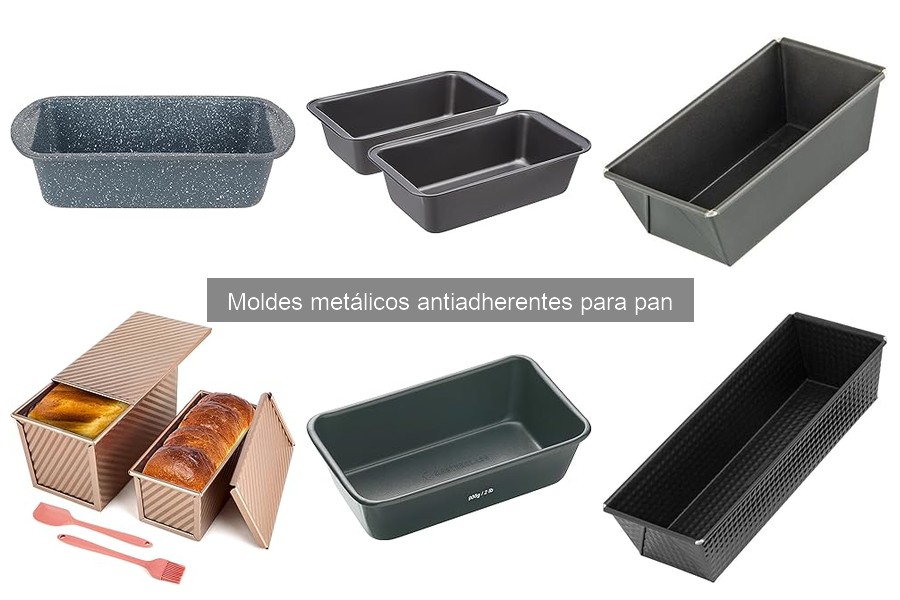 Opiniones sobre moldes metálicos antiadherentes para pan
