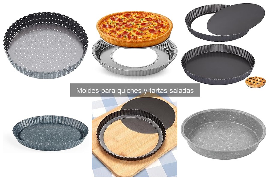 Opiniones sobre moldes para quiches y tartas saladas