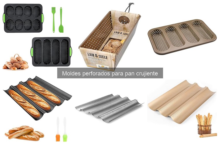 Opiniones sobre moldes perforados para pan crujiente