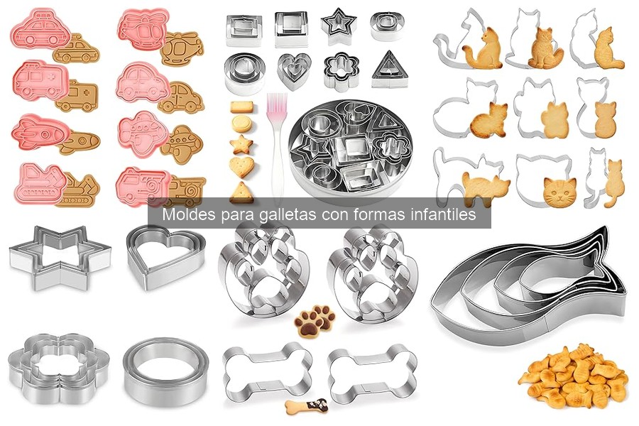 Precauciones al Usar Moldes para Galletas Infantiles en el Horno
