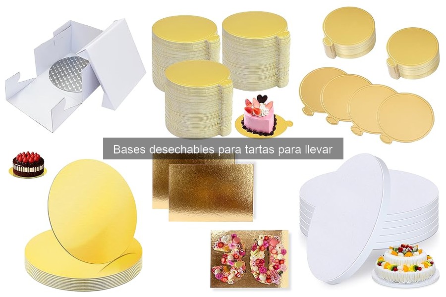 Precios de bases desechables para tartas en Amazon