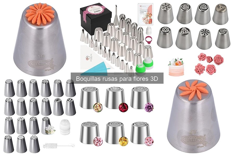 Precios de boquillas rusas y dónde comprarlas fácilmente