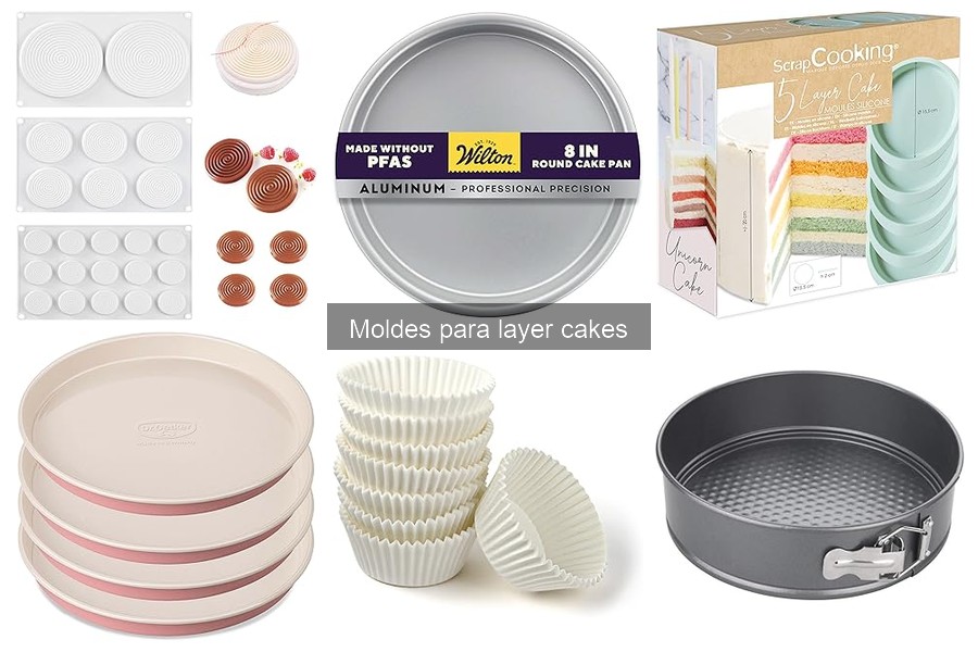 Precios de moldes para layer cakes y dónde comprarlos