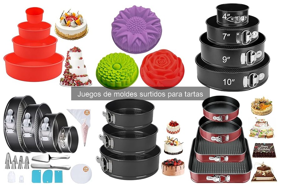Principales marcas de juegos de moldes para tartas