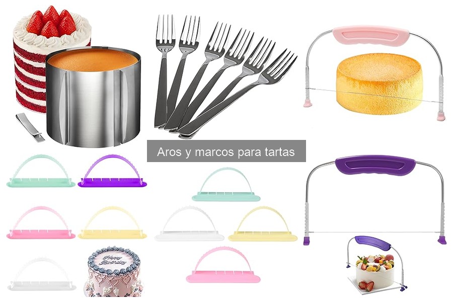 Problemas comunes al usar aros y marcos para tartas