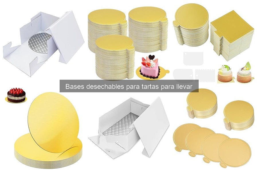 Problemas comunes al usar bases desechables para tartas