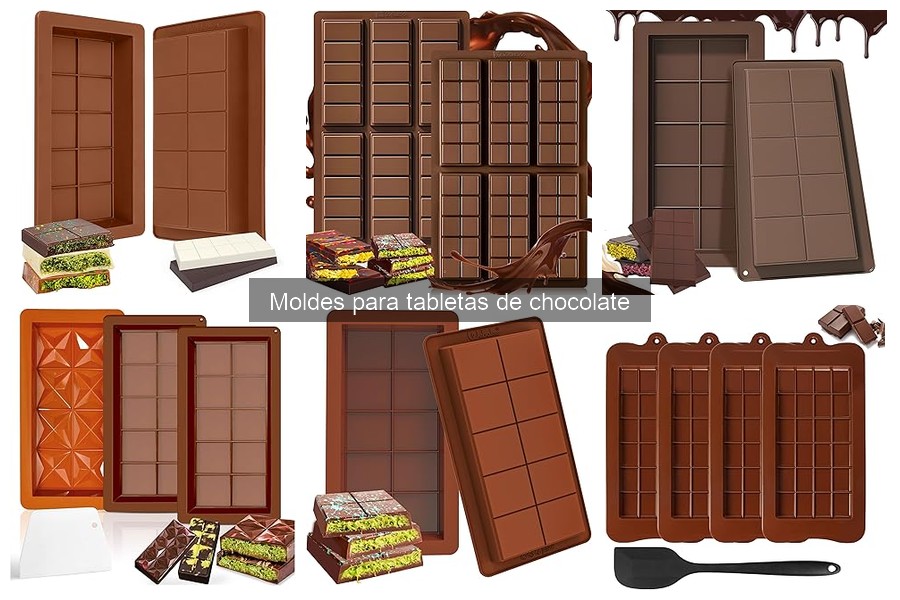 Problemas comunes al usar moldes para tabletas de chocolate