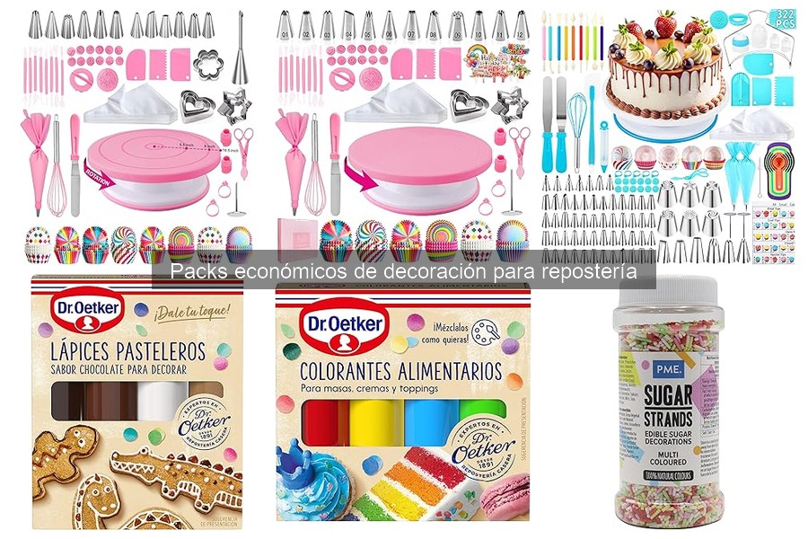 Problemas comunes al usar packs económicos de decoración