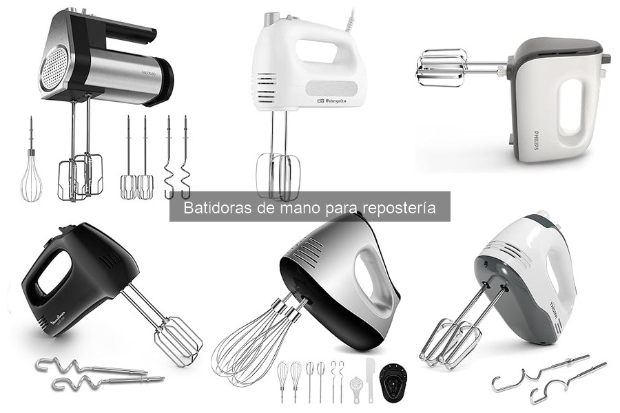 Problemas comunes con batidoras de mano y soluciones efectivas