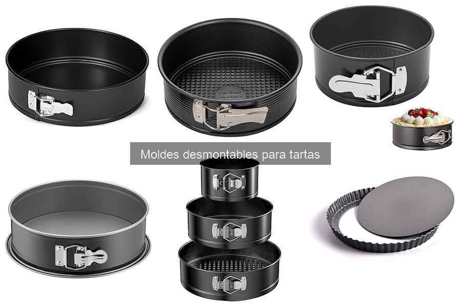 Problemas comunes con moldes desmontables para tartas