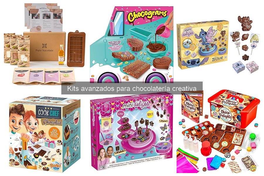 Proyectos Creativos con Kits Avanzados de Chocolatería