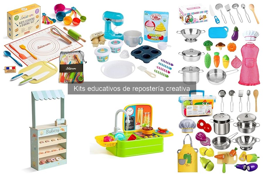 Proyectos de repostería con kits educativos para niños