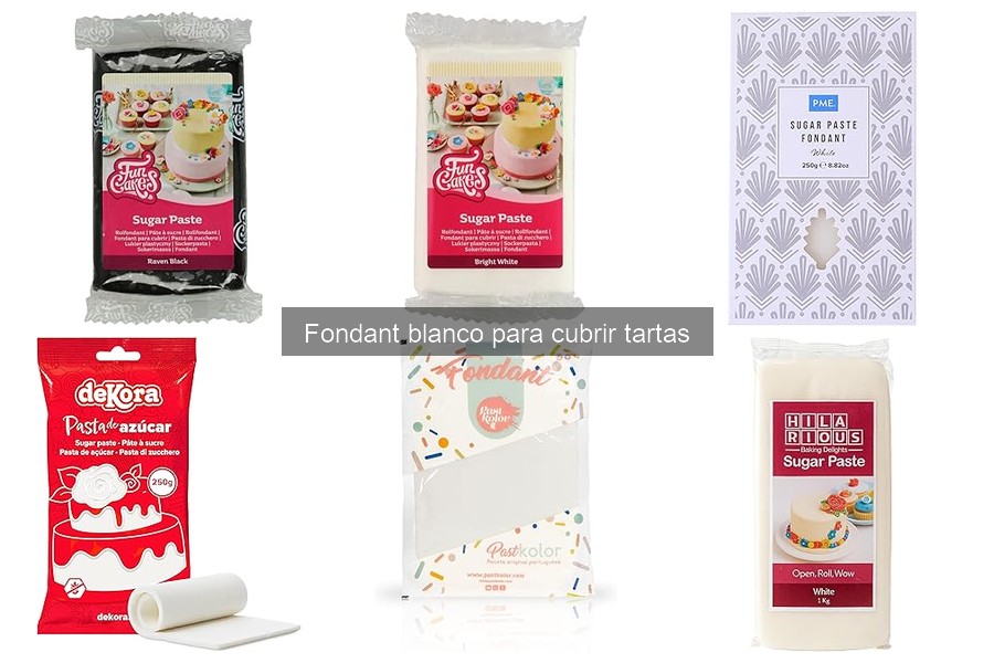 Qué es el fondant blanco y sus usos en repostería