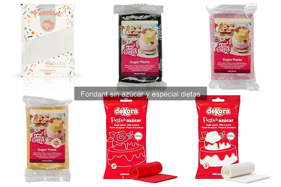 ¿Qué es el fondant sin azúcar? Descubre sus beneficios